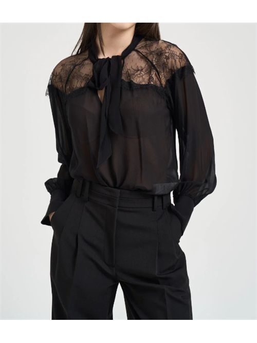 Camicia con inserti in pizzo Patrizia Pepe PATRIZIA PEPE | 8C0859-A692K103